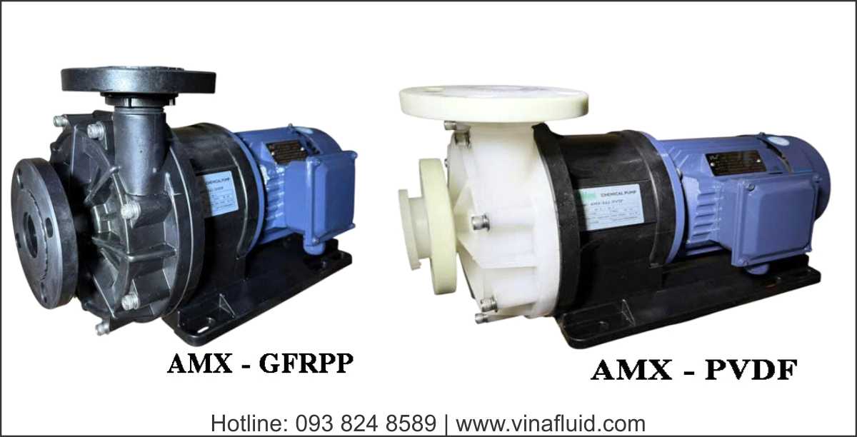 Máy bơm hóa chất dẫn động từ AMX MARO
