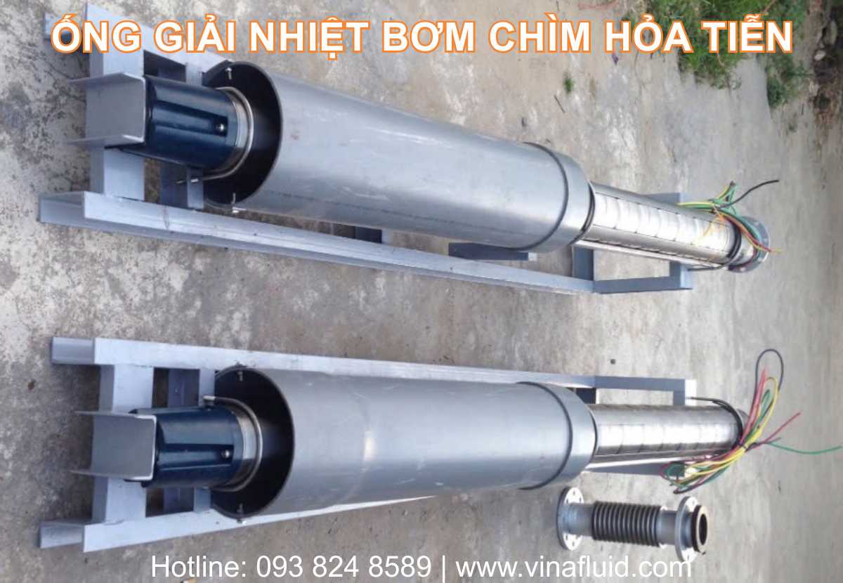 Ống giải nhiệt cho máy bơm chìm hỏa tiễn